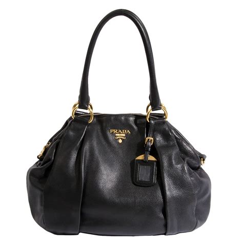 black leather prada|black leather prada handbags.